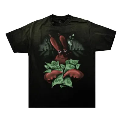 Travis Scott Cactus Jack By  X Spongebob Money T-shirt 'black'