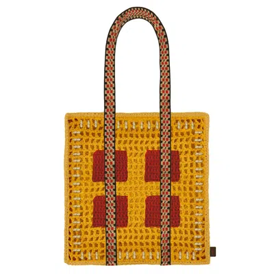 Pre-owned Travis Scott Cactus Jack Crochet Tote