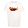Travis Scott Cactus Jack Flame T-shirt 'cream' In Neutral