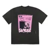Travis Scott Cactus Jack For Fragment Pink Sunrise T-shirt 'washed Black'