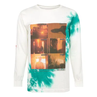 Travis Scott Cactus Jack Something's Coming Ii Long-sleeve T-shirt 'white Bleach'
