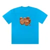 Travis Scott Cactus Jack X Mcdonald's Squad T-shirt Ii 'sapphire' In Blue
