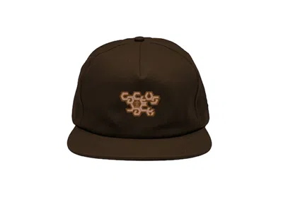 Pre-owned Travis Scott Cj Reality Hat In Brown