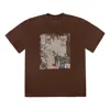 Travis Scott Cj X Audemars Piguet Classic T-shirt 'red' In Brown