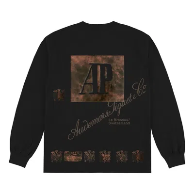 Travis Scott Cj X Audemars Piguet Le Brassus Long Sleeve T-shirt 'black'