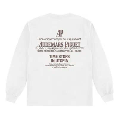 Travis Scott Cj X Audemars Piguet Utopia T-shirt 'white'