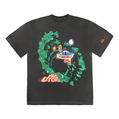Travis Scott Fly-thru T-shirt 'washed Black'