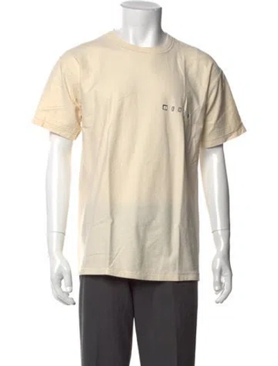 Pre-owned Travis Scott Graphic Print Crew Neck T-shirt In Neutral