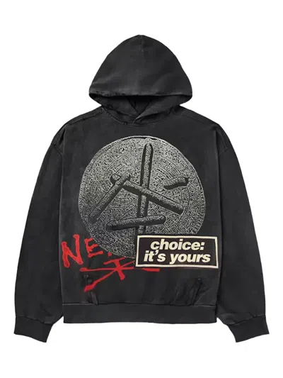 Travis Scott Graphic-print Hoodie In Black