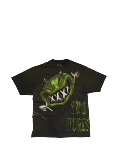Travis Scott Graphic-print T-shirt In Black
