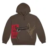 Travis Scott Grin Hoodie 'brown'
