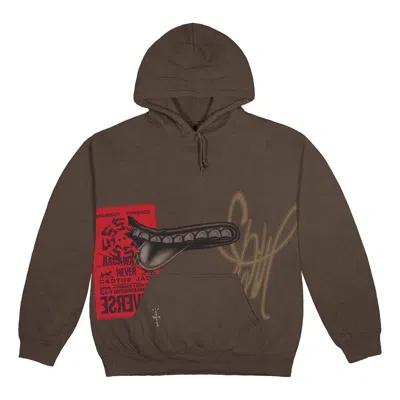 Travis Scott Grin Hoodie 'brown'