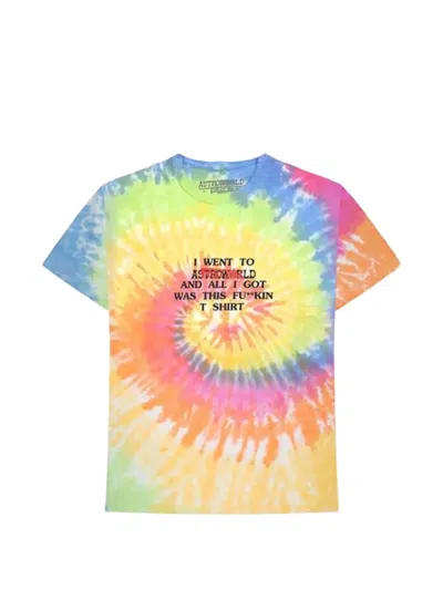 Travis Scott Lollapalooza I Went To Astroworld T-shirt In Yellow