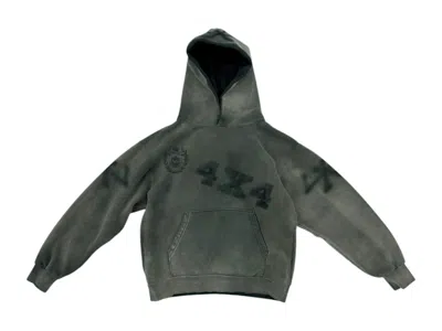Pre-owned Travis Scott Men's  4x4 Hoodie Dark Brown In Grey