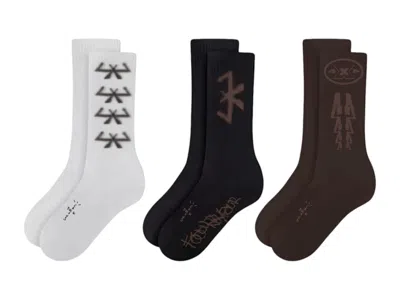 Pre-owned Travis Scott Men's  4x4 Sock Pack