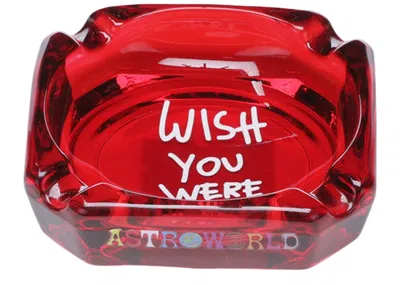 Pre-owned Travis Scott Men's  Astroworld Ashtray In Red