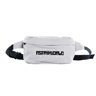 Pre-owned Travis Scott Men's  Astroworld Fanny Pack In Grey
