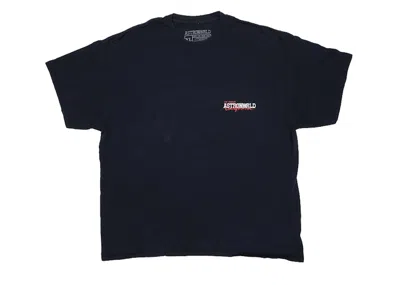 Pre-owned Travis Scott Men's  Astroworld La Exclusive T-shirt In Black