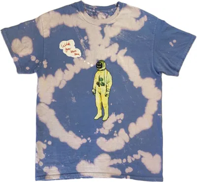Pre-owned Travis Scott Men's  Astroworld Tour Astronaut Tee Shirt In Tie Dye