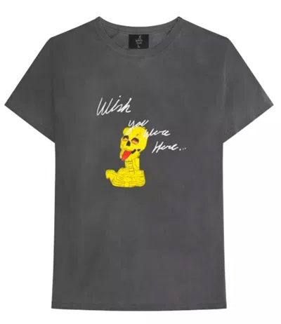 Pre-owned Travis Scott Men's  Astroworld X Dsm Wish You Were Here Tee Shirt In Black