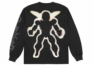Pre-owned Travis Scott Men's  Beetle Jack Long Sleeve Tee Shirt In Black