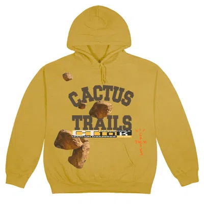 Pre-owned Travis Scott Men's  Boulder Varsity Hoodie In Gold
