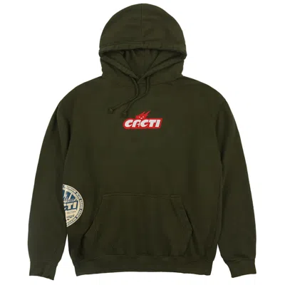 Pre-owned Travis Scott Men's  Cacti Mono Seal Hoodie In Green