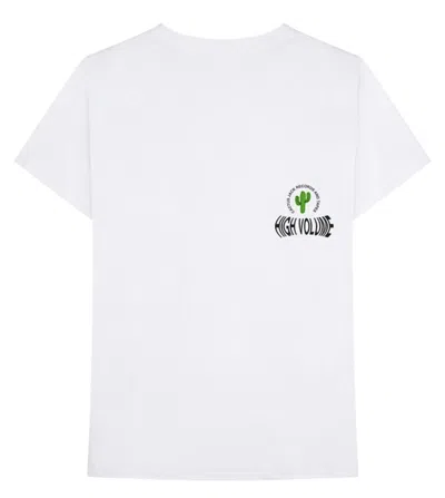 Pre-owned Travis Scott Men's  Cactus Jack High Volume T-shirt In White