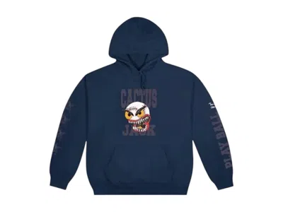 Pre-owned Travis Scott Men's  Cactus Jack Play Ball Hoodie In Black