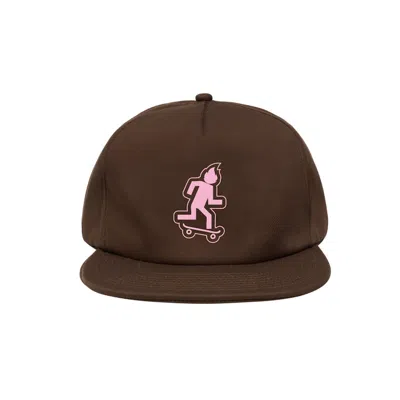 Pre-owned Travis Scott Men's  Cactus Jack Skate Hat I In Brown