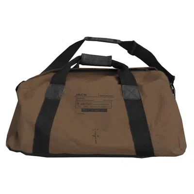 Pre-owned Travis Scott Men's  Cactus Jack Travel Duffel In Brown