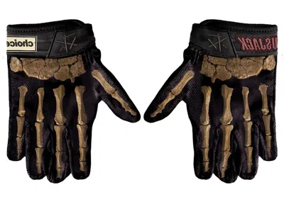 Pre-owned Travis Scott Men's  Cactus Jack Trexx Gloves In Black