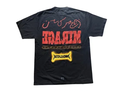 Pre-owned Travis Scott Men's  Cactus Jack Utopia Mirage Tee Shirt In Black