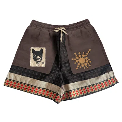 Pre-owned Travis Scott Men's  Cactus Jack Wolf Short