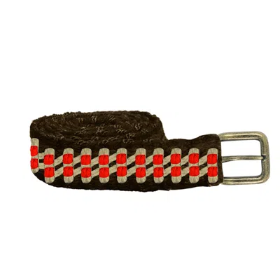 Pre-owned Travis Scott Men's  Cactus Jack Woven Belt