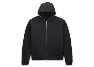 Pre-owned Travis Scott Men's  Cactus Jack X Jordan Mj Ts Fz Hoodie In Black