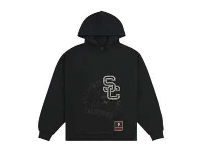 Pre-owned Travis Scott Men's  Cactus Jack X M&n X Southern University Hoodie In Black
