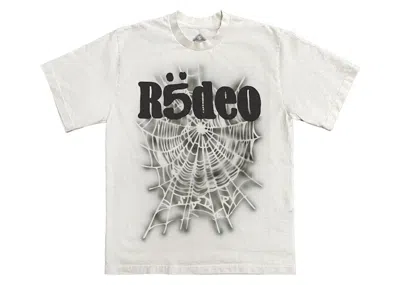 Pre-owned Travis Scott Men's  Cactus Jack X Sp5der Days Before Rodeo Iii Tee Shirt In White