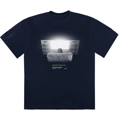 Pre-owned Travis Scott Men's  Chair T-shirt In Black