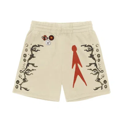 Pre-owned Travis Scott Men's  Character Shorts In Natural