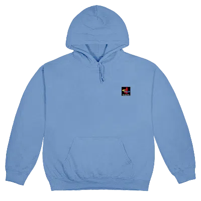 Pre-owned Travis Scott Men's  Cj Gamer Ii Hoodie In Washed Blue