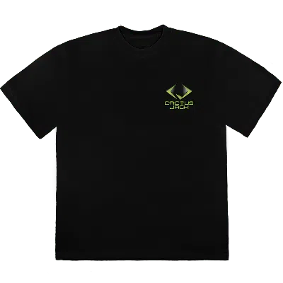Pre-owned Travis Scott Men's  Cj Gamer T-shirt In Black