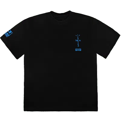 Pre-owned Travis Scott Men's  Cj Portal T-shirt In Black