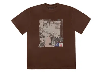Pre-owned Travis Scott Men's  Cj X Audemars Piguet Classic Tee Shirt In Red