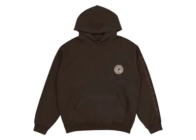 Pre-owned Travis Scott Men's  Cj X Audemars Piguet Emblem Hoodie In Dark Brown