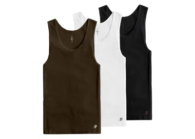 Pre-owned Travis Scott Men's  Cj X Audemars Piguet Logo Tank (set Of 3)