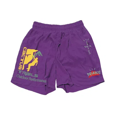 Pre-owned Travis Scott Men's  Climb Shorts In Purple