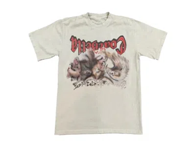 Pre-owned Travis Scott Men's  Coachella 2025 Echoes In The Dust Tee Shirt In White