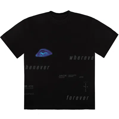 Pre-owned Travis Scott Men's  Digital Eye Ii T-shirt In Black