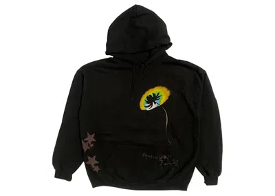 Pre-owned Travis Scott Men's  Face Melt Hoodie In Black